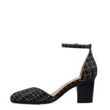 Margot D'Orsay - Coal Black Tweed 3 Block