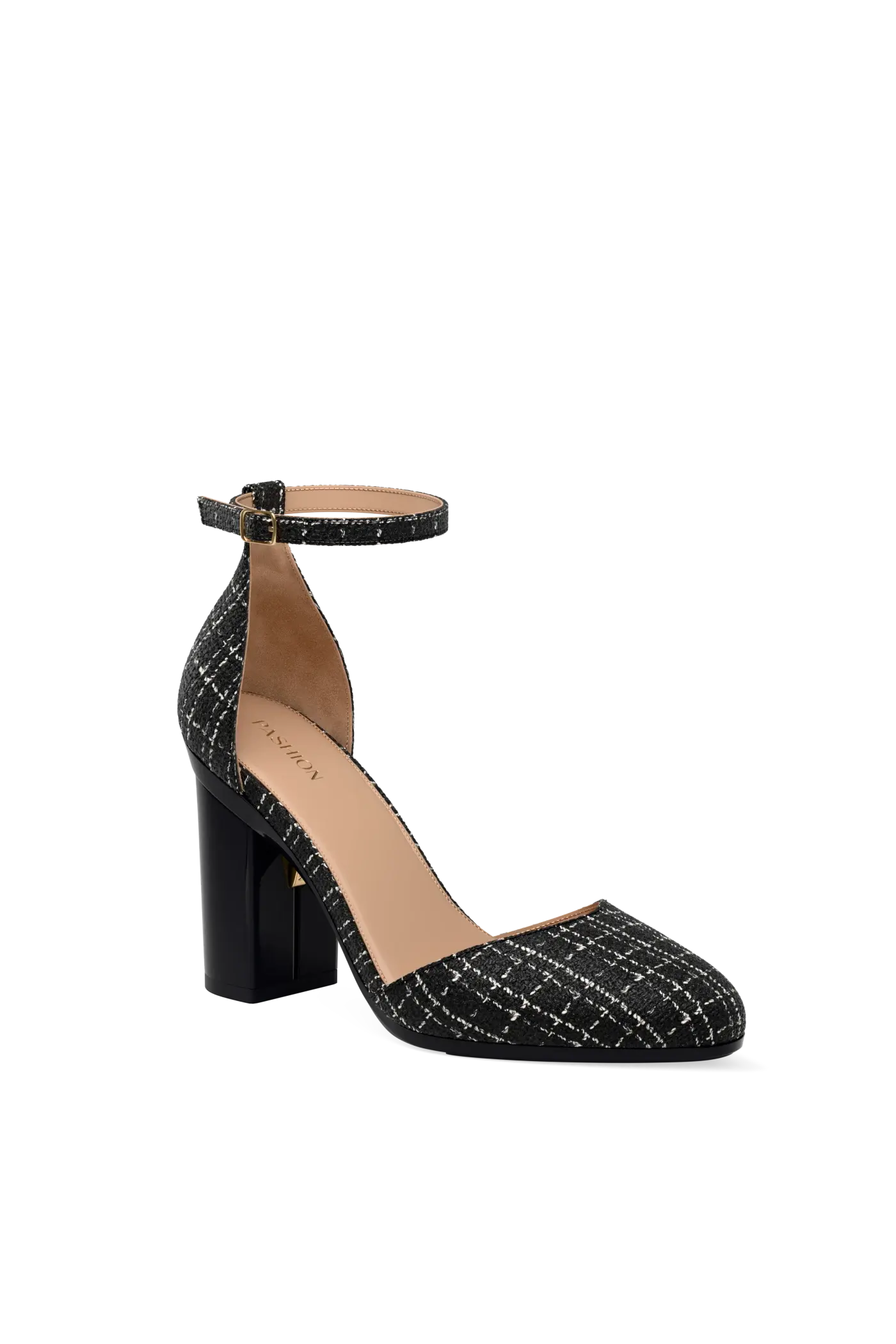 The Margot - Coal Tweed 4 Block