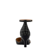 Margot D'Orsay - Coal Black Tweed 3 Stiletto