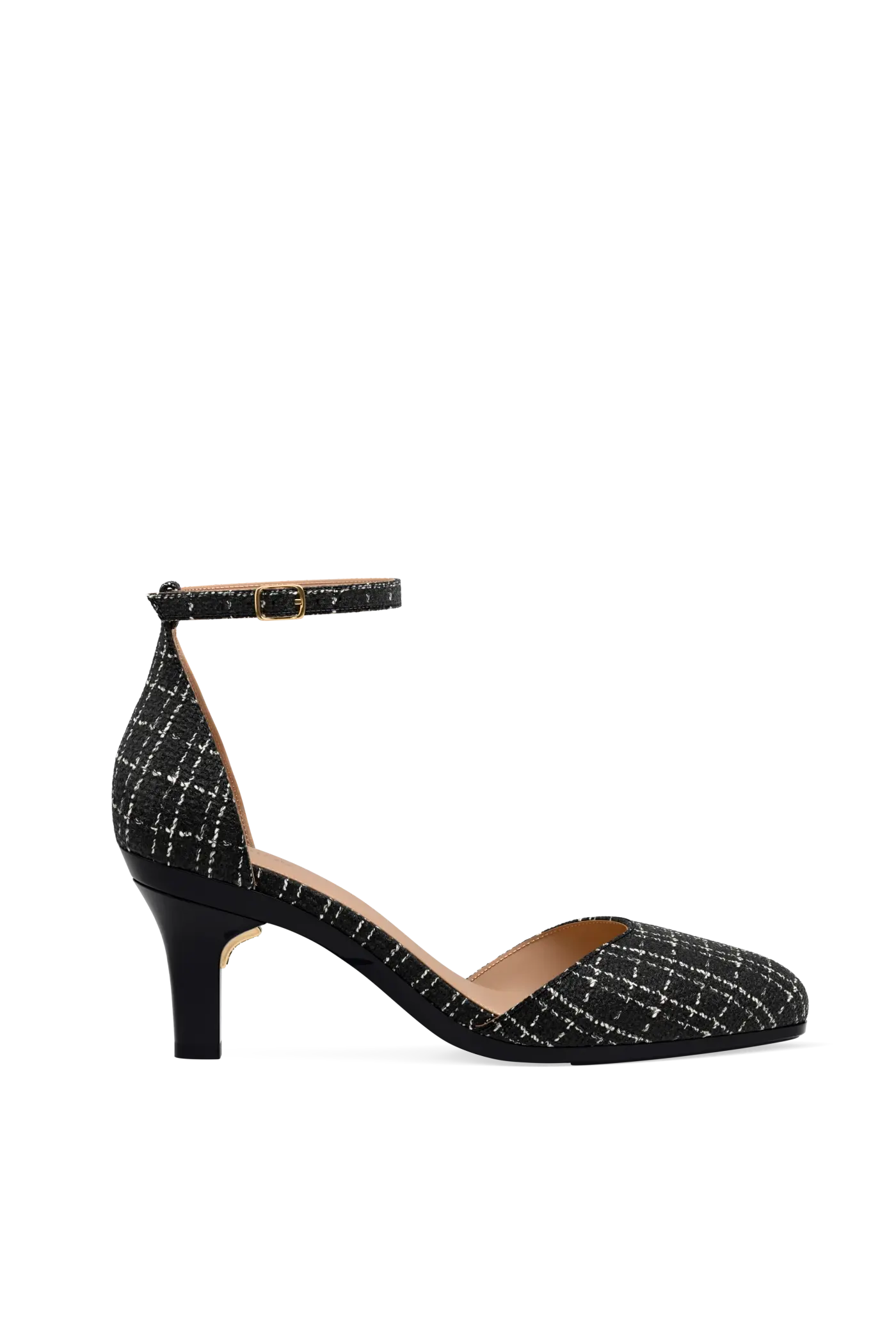 The Margot - Coal Tweed 3 Stiletto