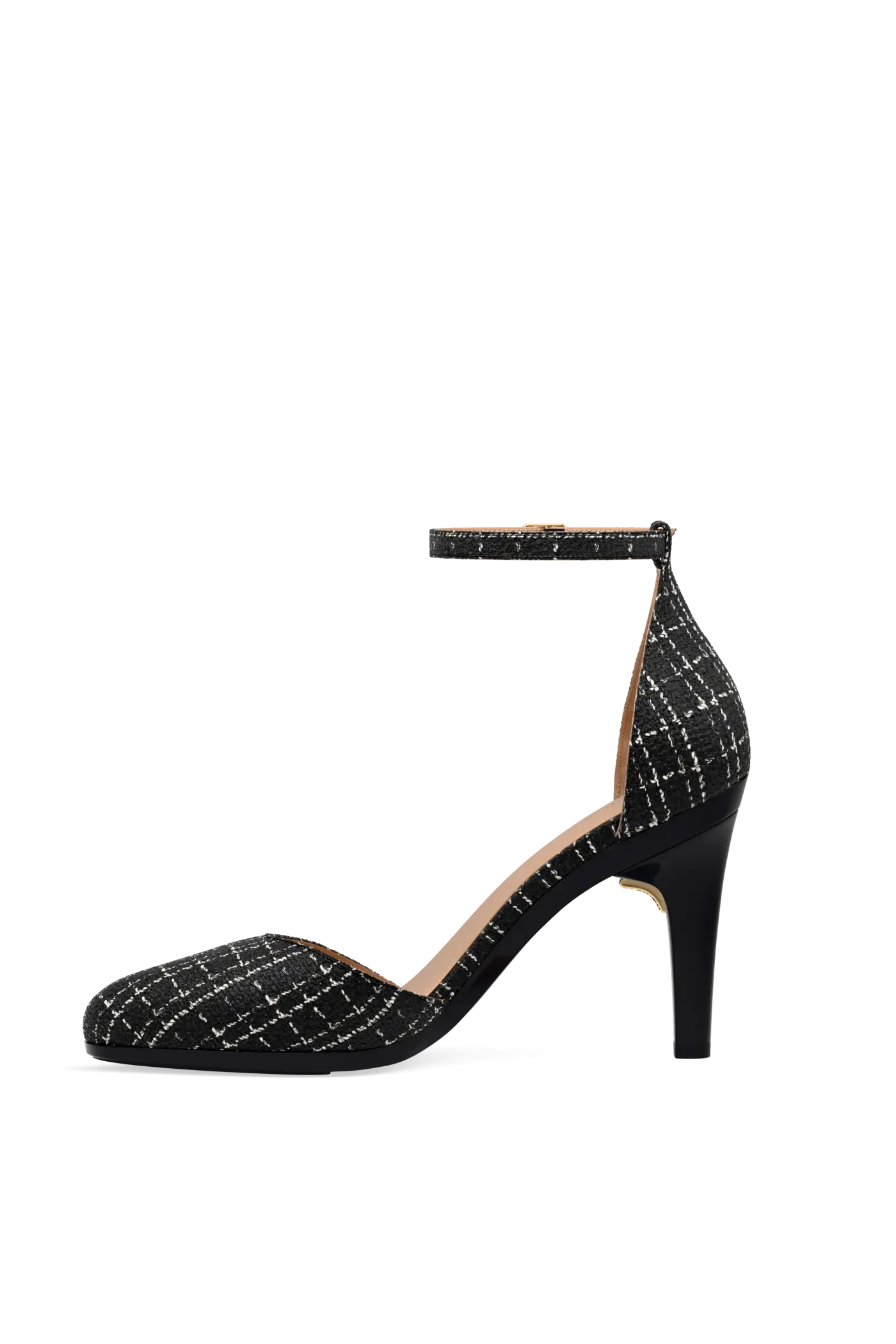 The Margot - Coal Tweed 4 Stiletto