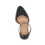 Margot D'Orsay - Coal Black Tweed 3 Block