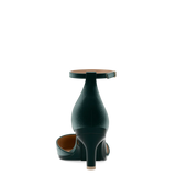 Margot D'Orsay - Forest Velvet 3 Stiletto