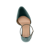 Margot D'Orsay - Forest Velvet 4 Stiletto