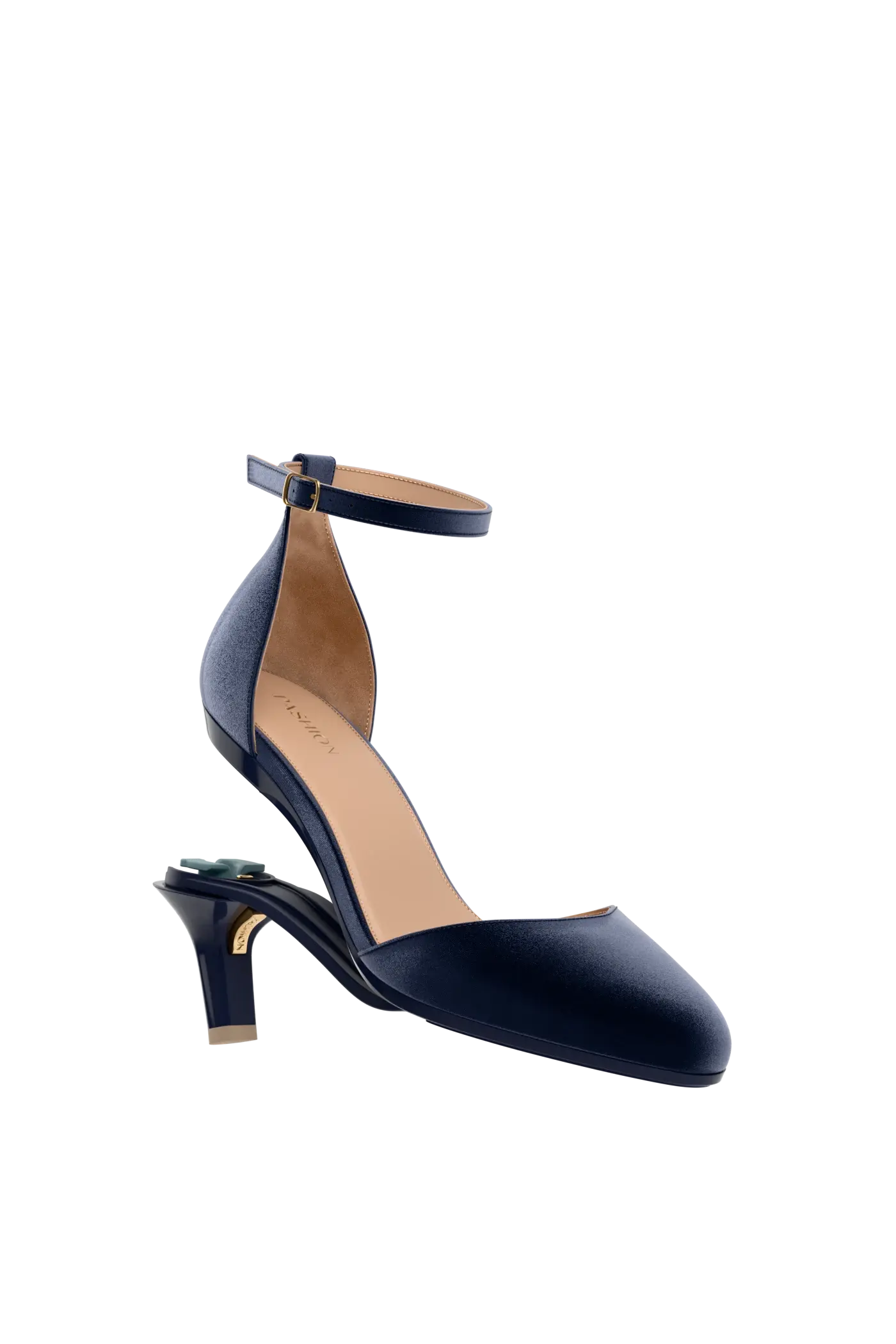 The Margot - Midnight Velvet 3 Stiletto