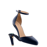 Margot D'Orsay - Midnight Velvet 4 Stiletto