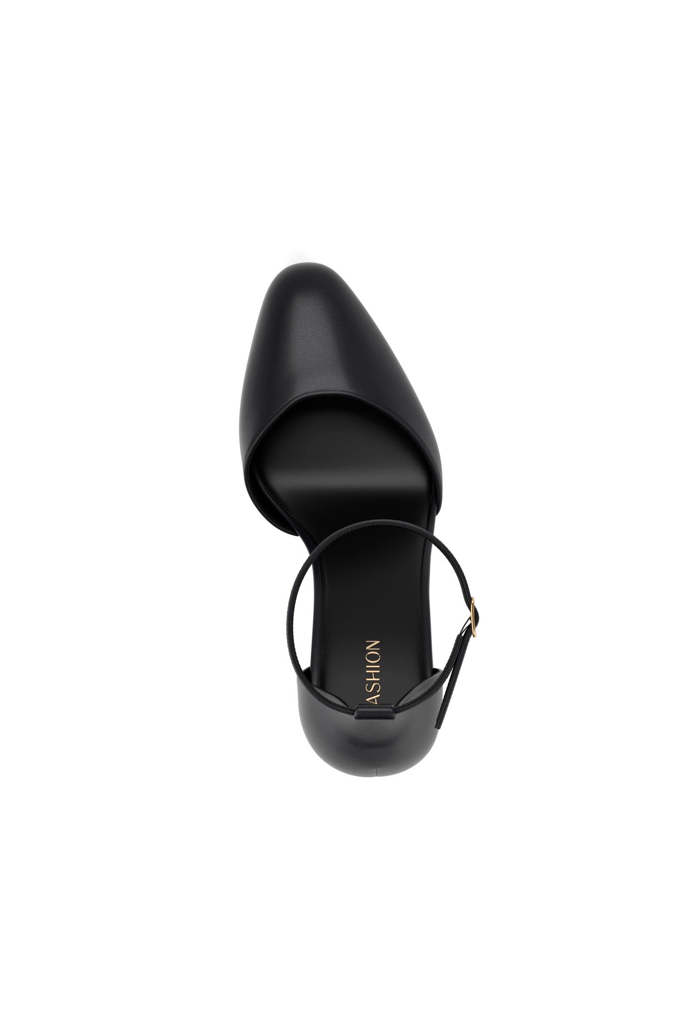 The Margot - Coal Leather 4 Stiletto