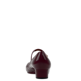 Mary Pump - Cherry Mocha Patent