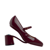 Flare Block Heel Kit 3" Cherry Mocha