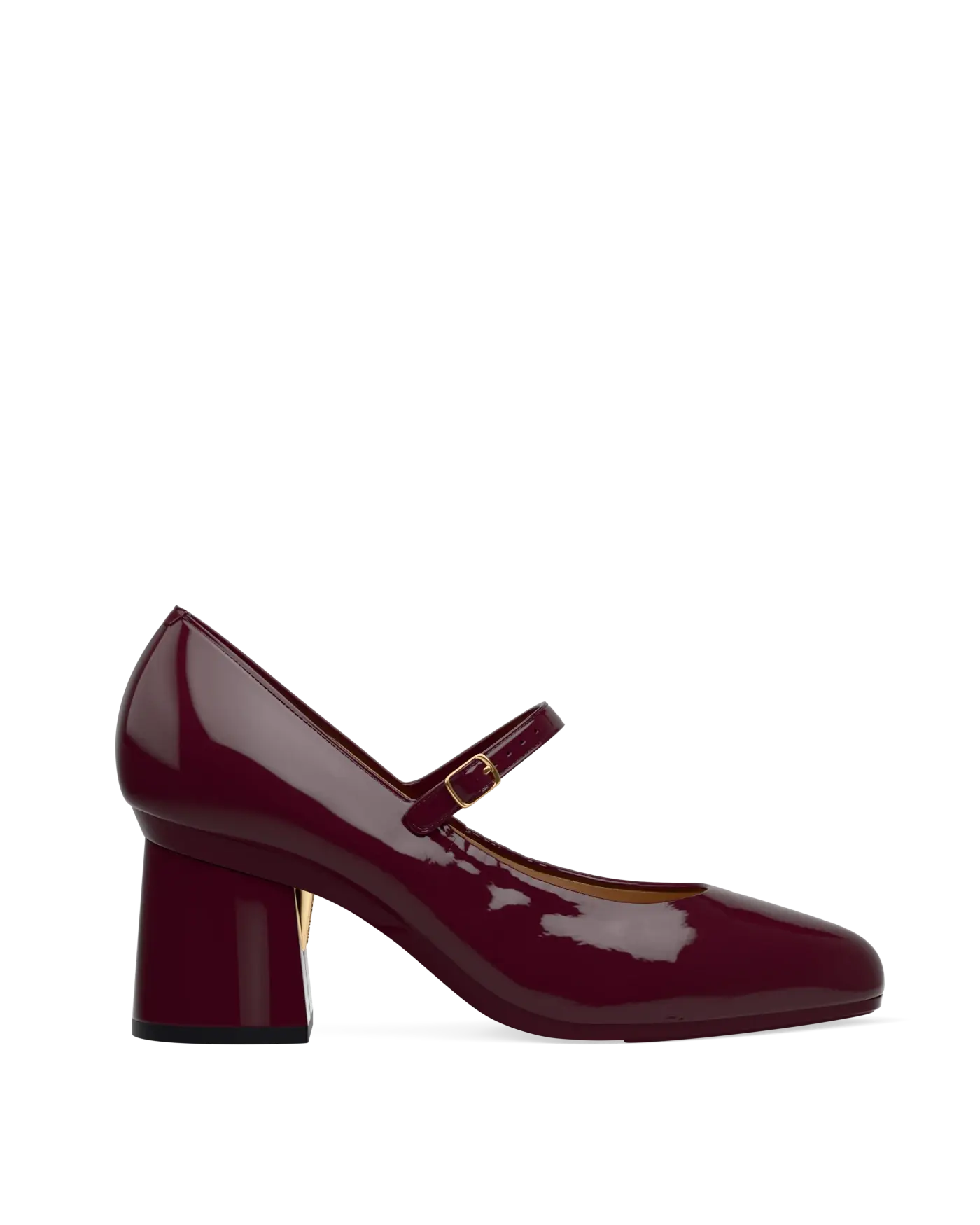 Flare Block Heel Kit 3" Cherry Mocha