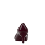 Mary Pump - Cherry Mocha Patent 3 Stiletto