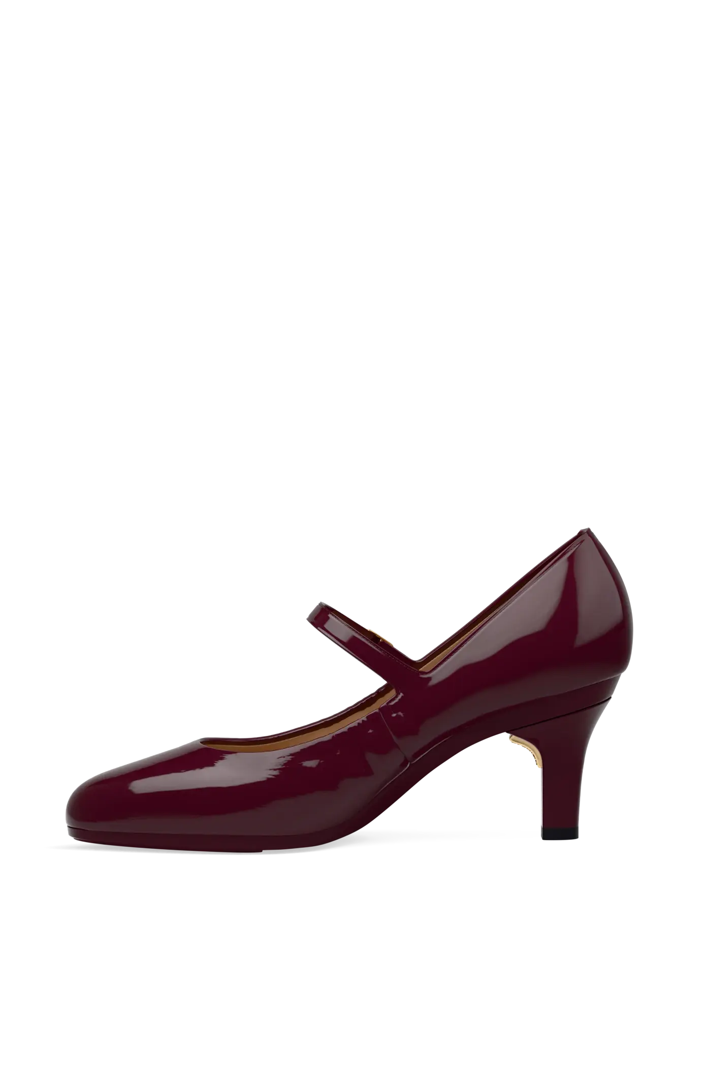 The Mary - Cherry Mocha Patent 3 Stiletto