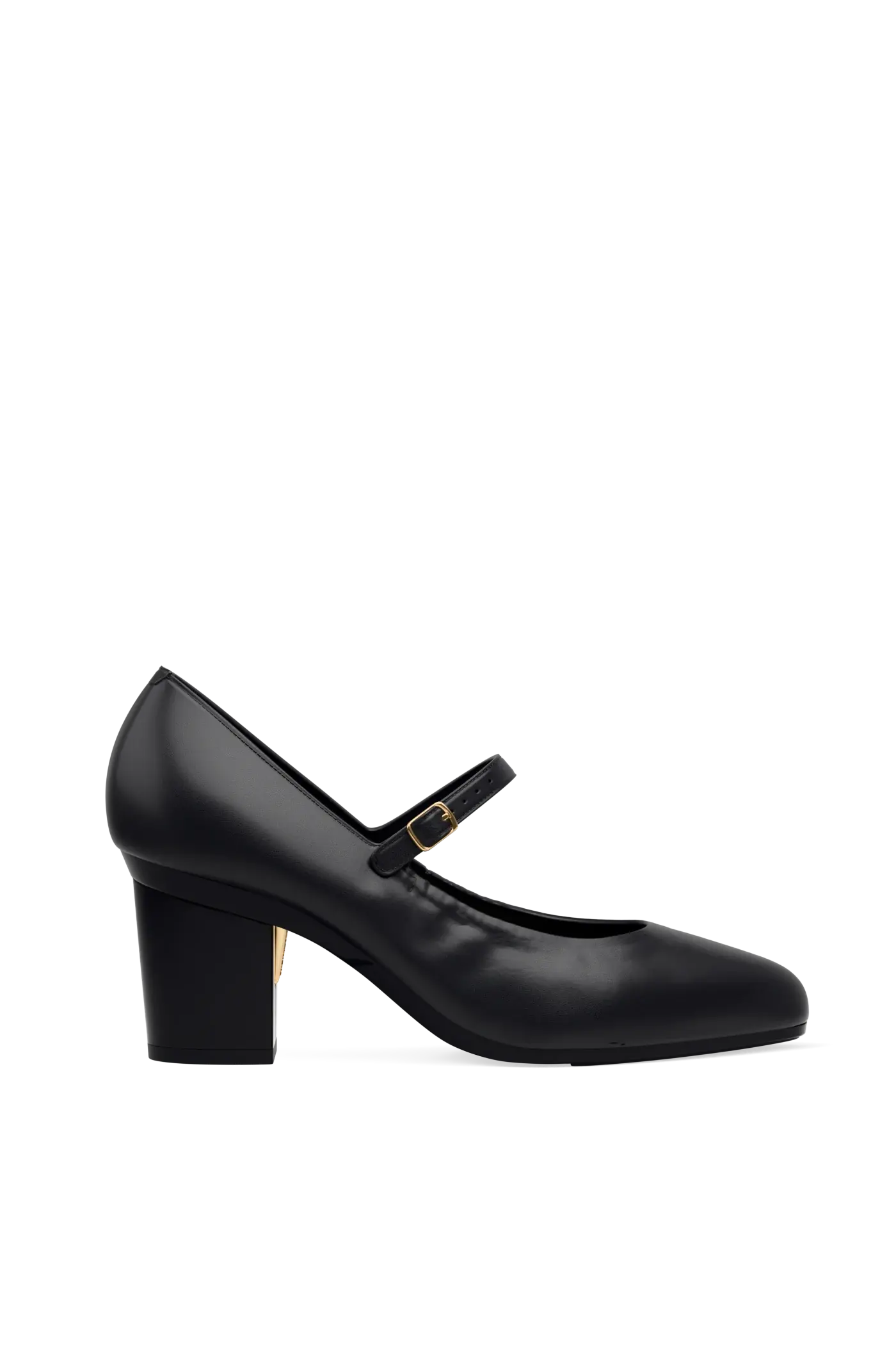 The Mary - Coal Leather 3 Block