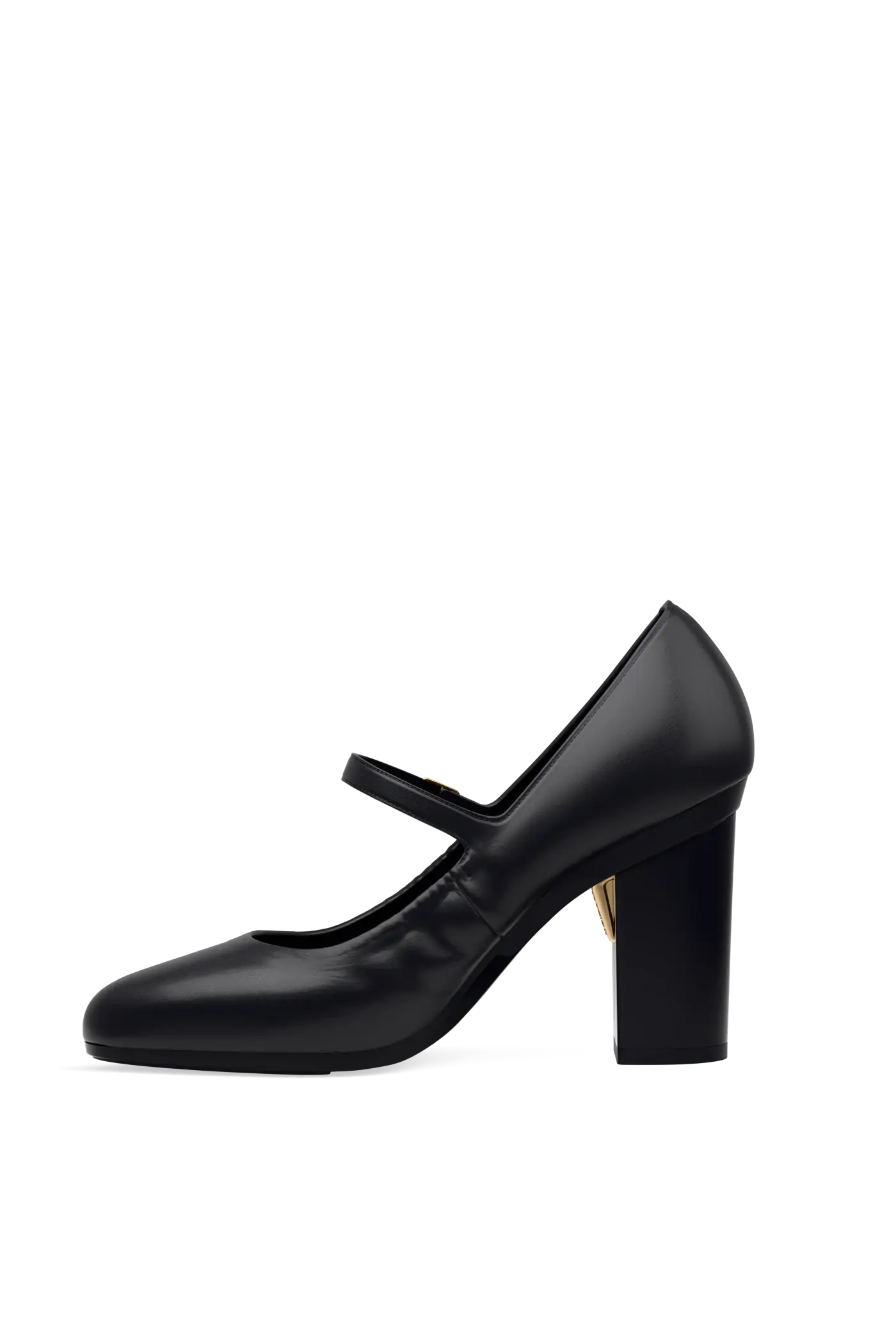 The Mary - Coal Leather 4 Block