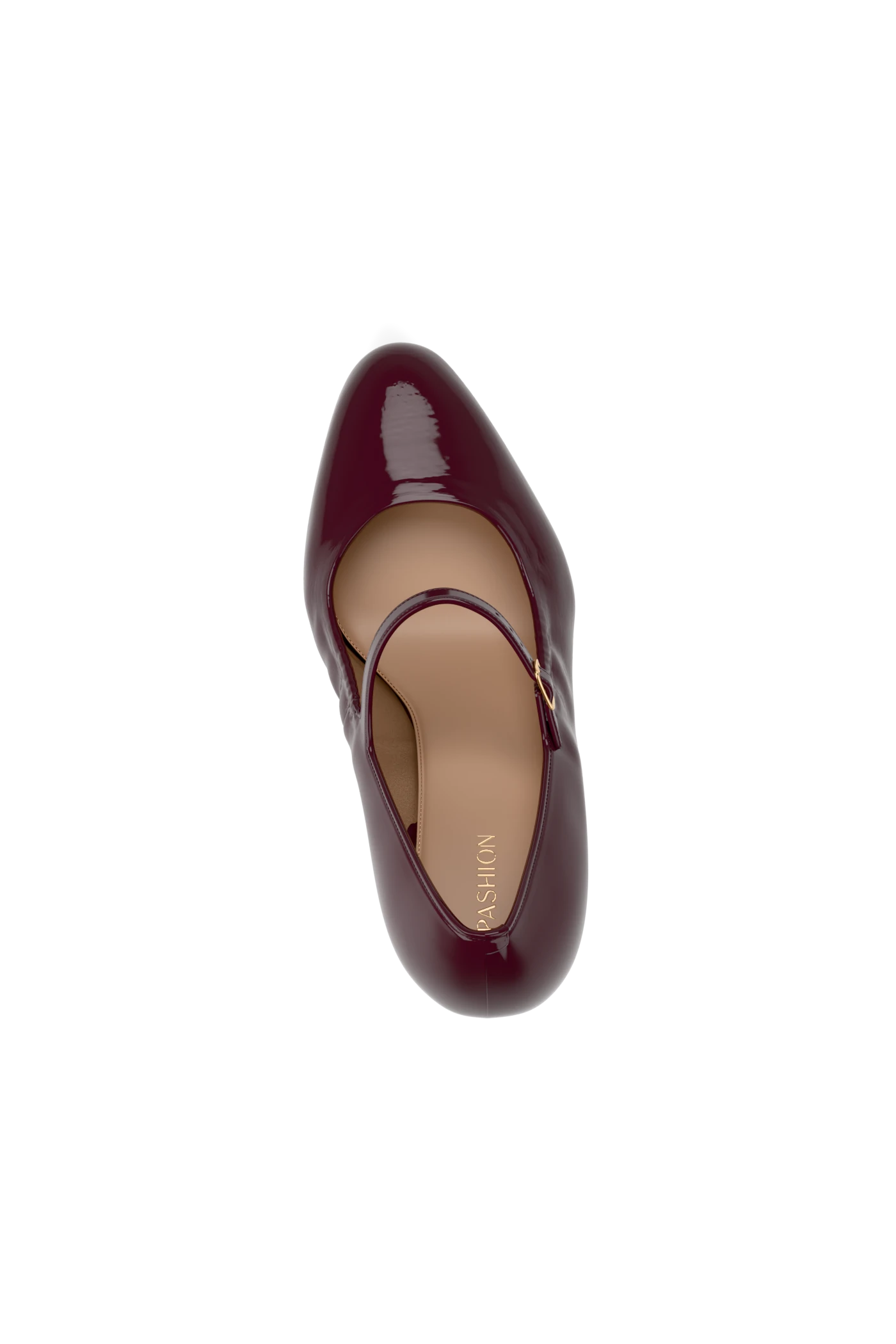 The Mary - Cherry Mocha Patent 4 Stiletto