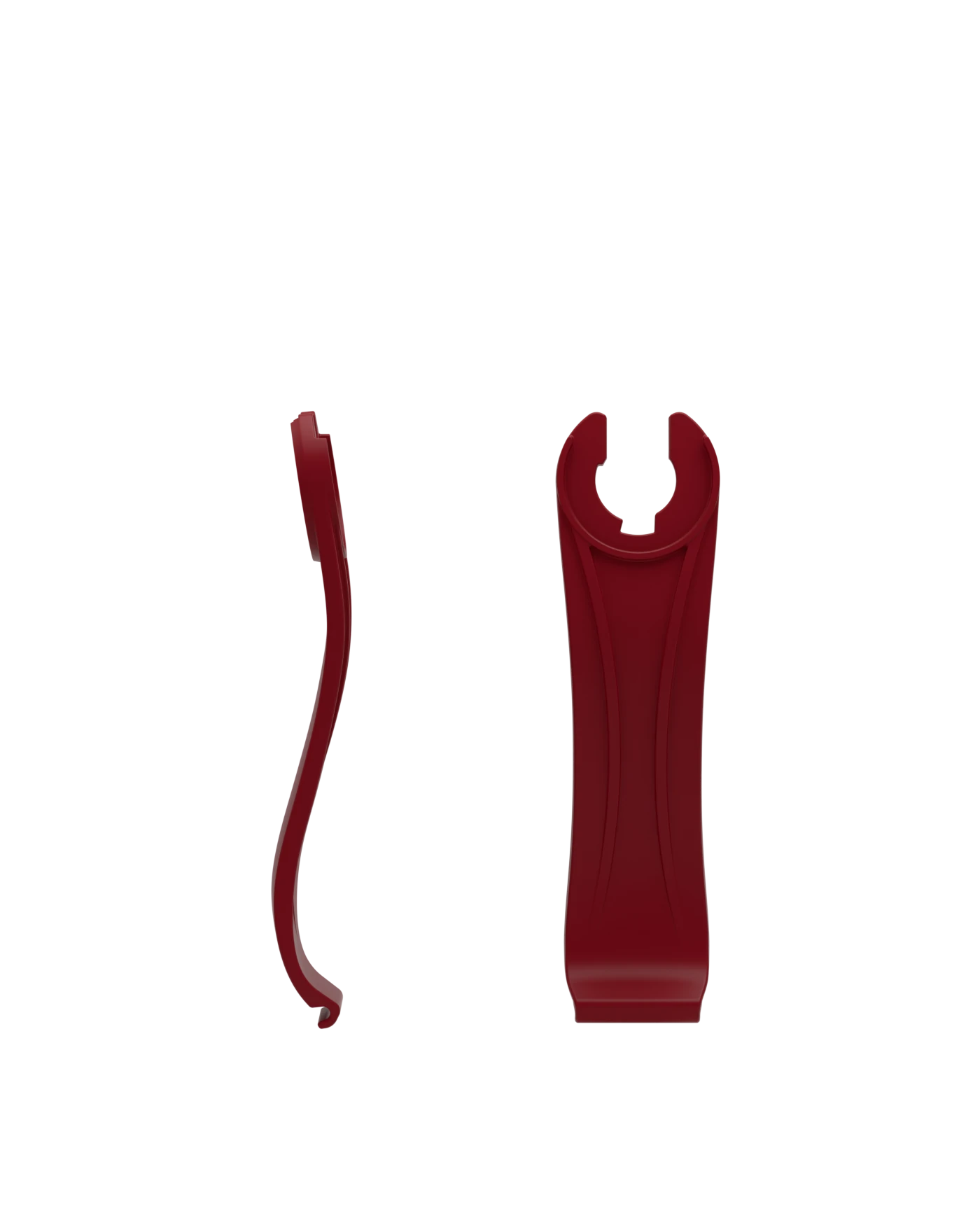 Stelo - Merlot, product view. Pashion convertible heels go from heel to flat and are customizable with interchangeable heel kits.