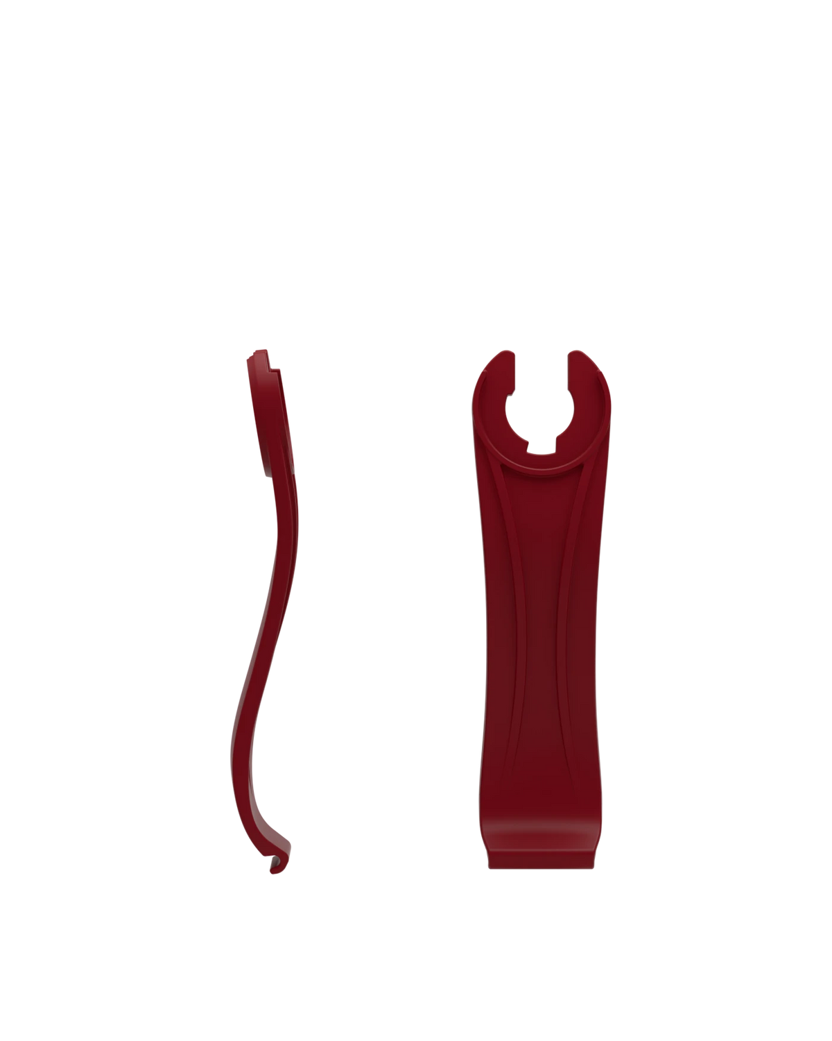 Stelo - Merlot, product view. Pashion convertible heels go from heel to flat and are customizable with interchangeable heel kits.