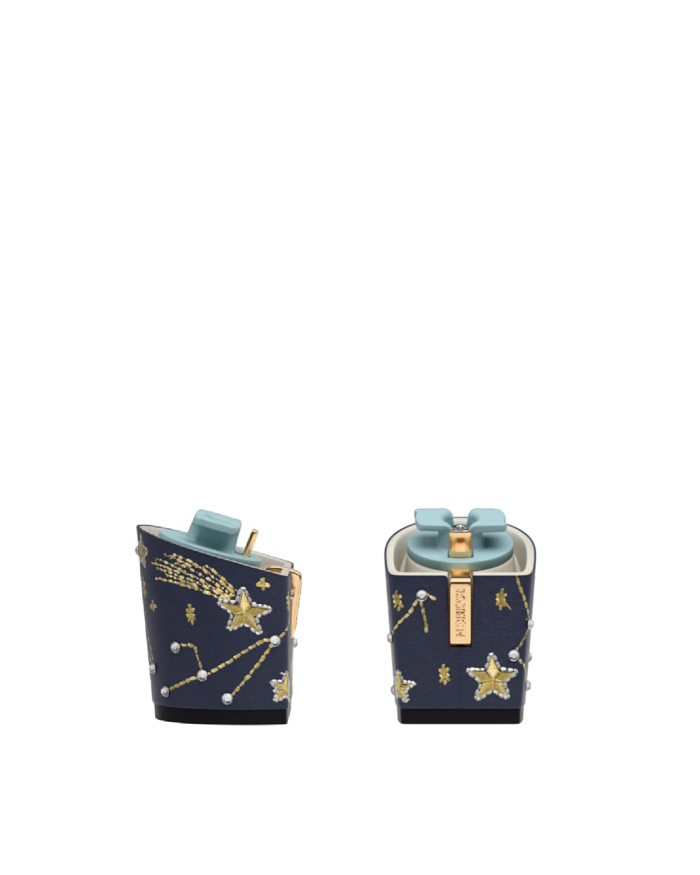 Block Heel Kit 3 Midnight Constellation Embroidery, 3-inch interchangeable block heel. Pashion convertible heels go from heel to flat and are customizable with interchangeable heel kits.