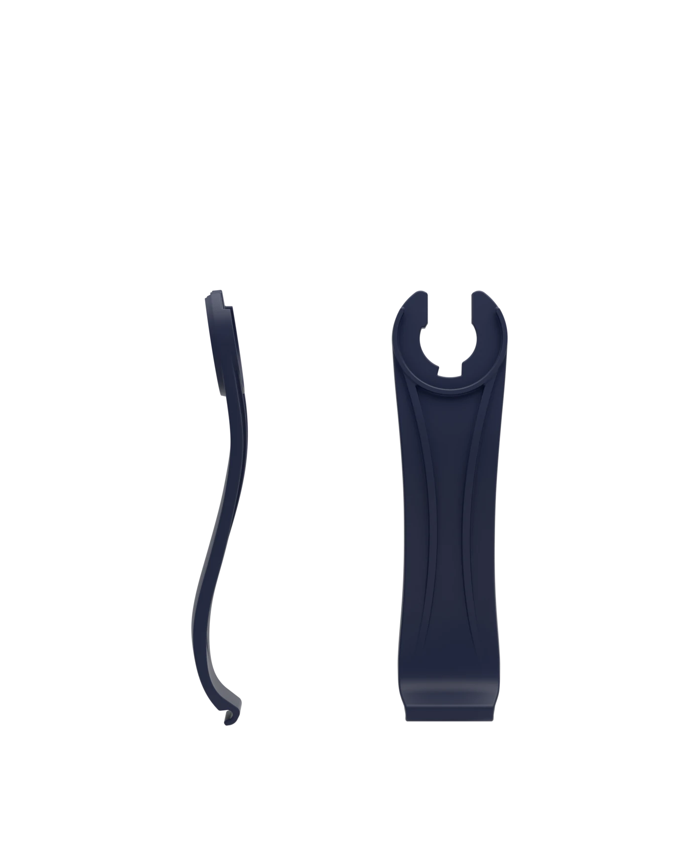 Stelo - Midnight, product view. Pashion convertible heels go from heel to flat and are customizable with interchangeable heel kits.