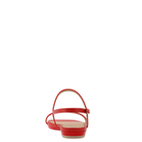 Miranda Sandal - Cherry Red Leather