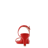 Miranda Sandal - Cherry Red Leather 3 Stiletto