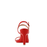 Miranda Sandal - Cherry Red Leather 4 Stiletto