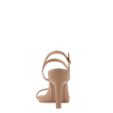 Miranda Sandal - Latte Leather 4 Stiletto
