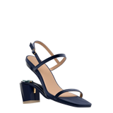 Miranda Sandal - Midnight Velvet 3 Block