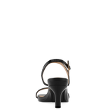 Miranda Sandal - Coal Black Rhinestone 3 Stiletto