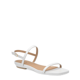 Miranda Sandal - White Leather