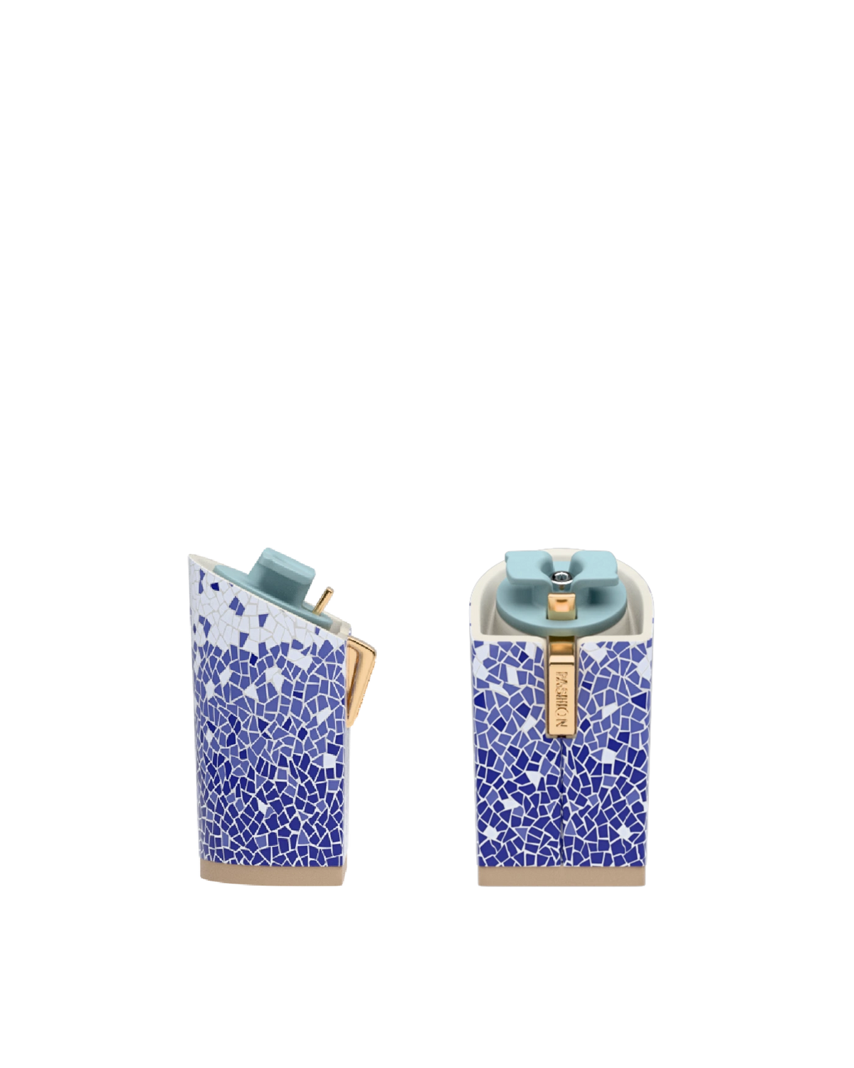 Block Heel Kit 4 Mosaic, 4-inch interchangeable block heel. Pashion convertible heels go from heel to flat and are customizable with interchangeable heel kits.