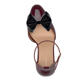Bow Clip Coal Black Velvet