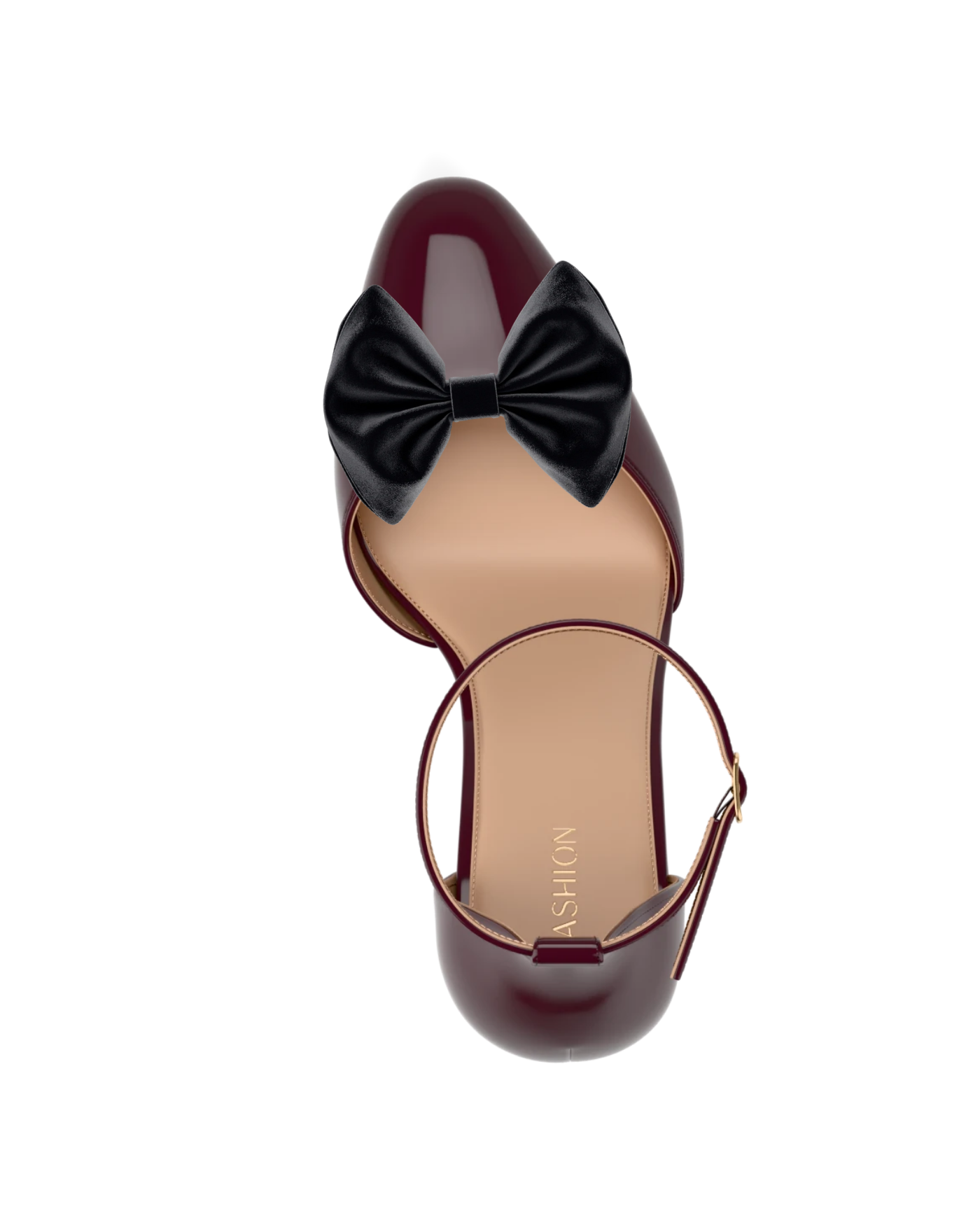 Bow Clip Coal Black Velvet