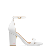 Personalized Block Heel Kit 4 White