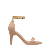 Rhinestone Butterfly Charm Gold Ankle Chain - Final Sale