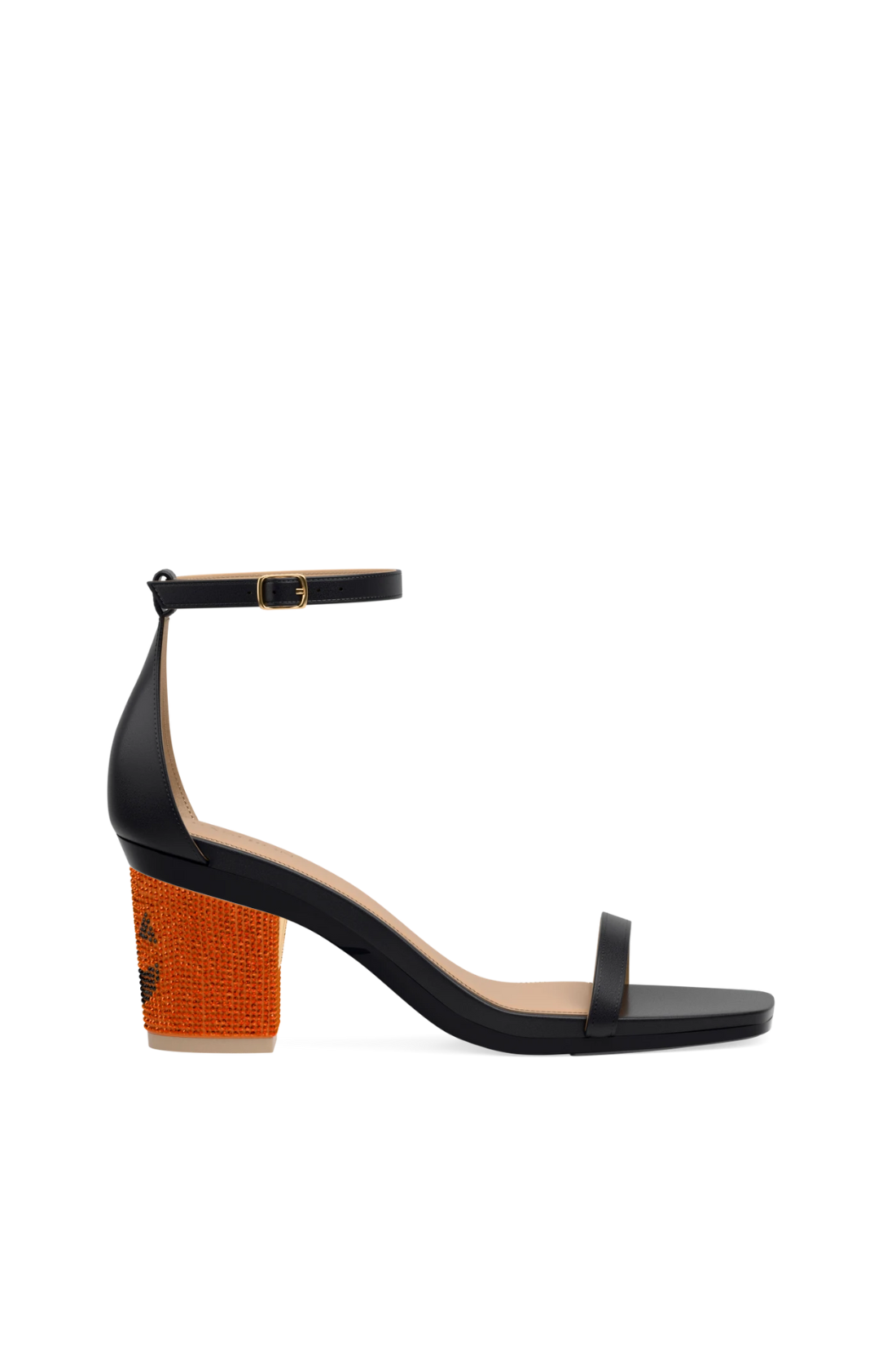 Block Heel Kit 3 Jack O' Lantern Rhinestone