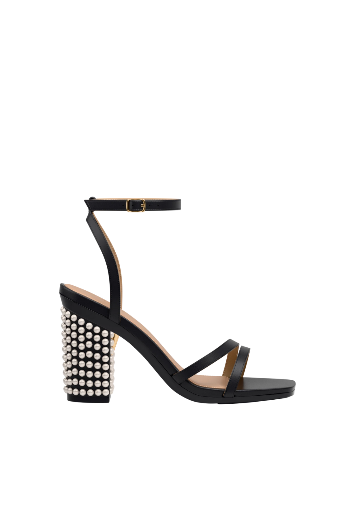 Block Heel Kit 4 Coal Pearl Drop