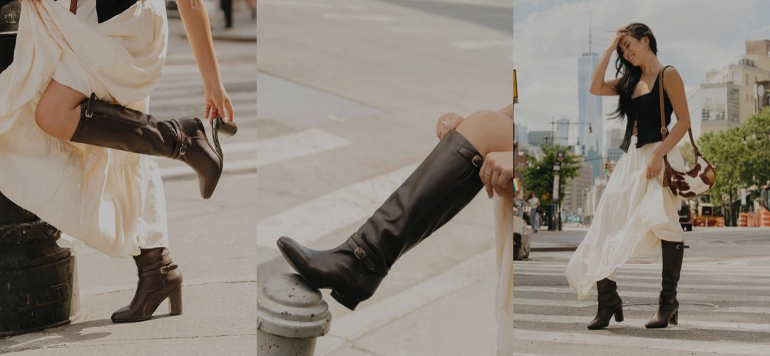 Fully Convertible Knee High Boots