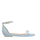 Haley Sandal - Baby Blue Leather
