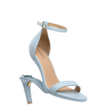 Haley Sandal - Baby Blue Leather 4 Stiletto
