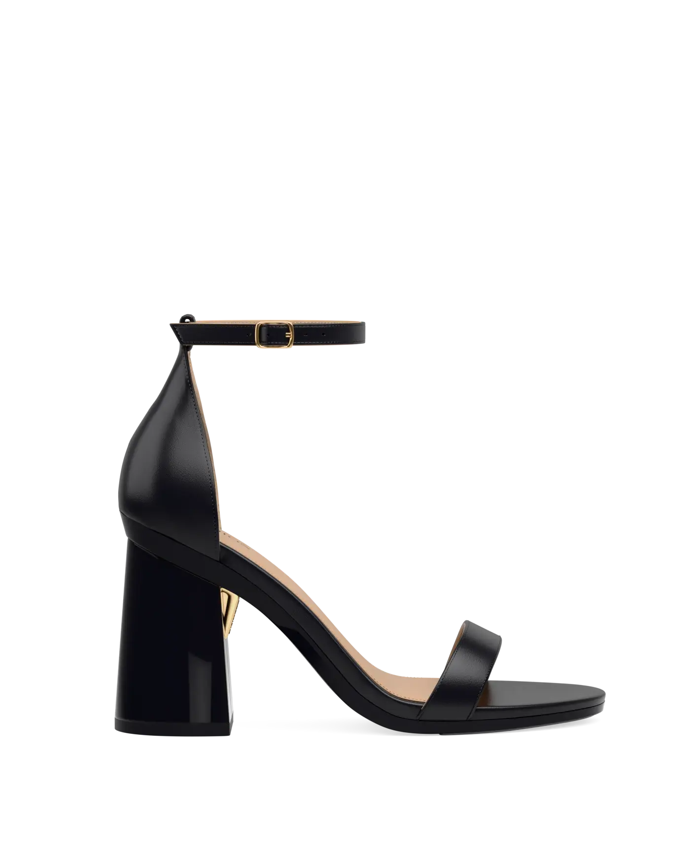Flare Block Heel Kit 4 Coal Black