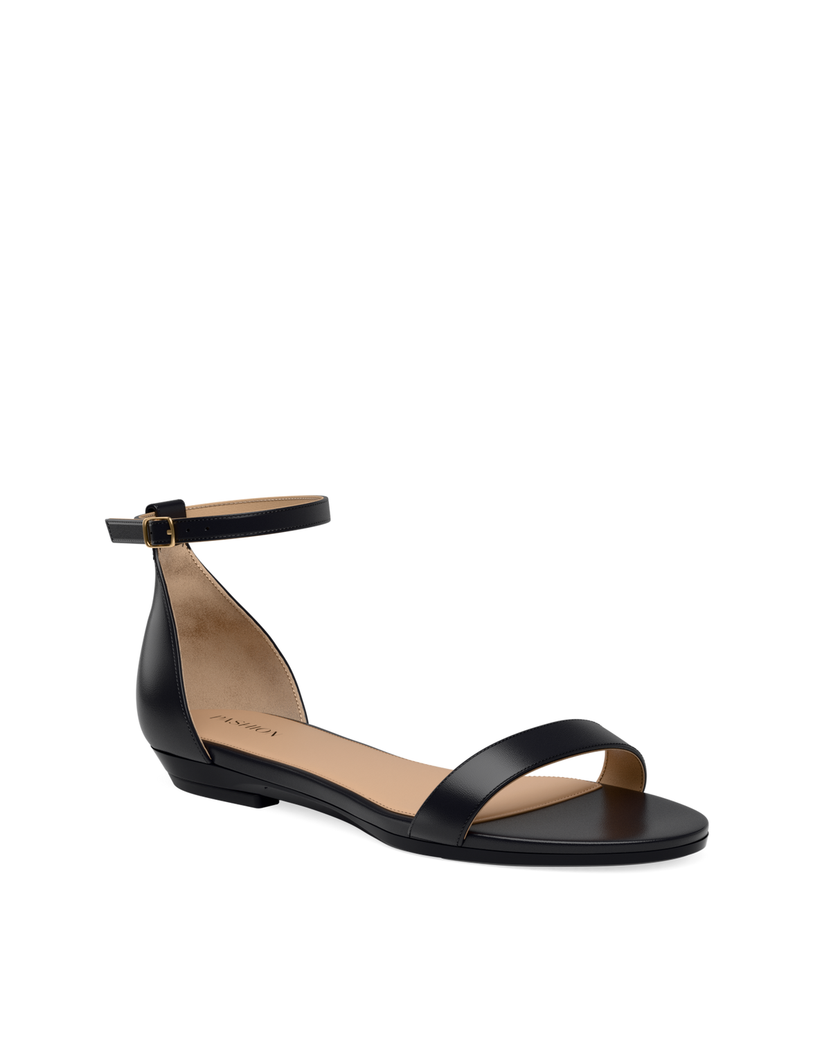 The Pashionista - Coal Black Leather + Block Heel Kit 4 Coal Black
