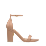 Haley Sandal - Latte Leather 4 Block