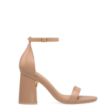 Flare Block Heel Kit 4 Latte