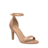 Haley Sandal - Latte Leather 4 Stiletto
