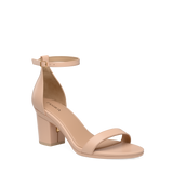 Haley Sandal - Sand Leather + Block Heel Kit 3 Sand