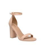 Haley Sandal - Sand Leather + Block Heel Kit 4 Sand