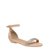 Haley Sandal - Sand Patent Rhinestone