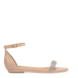 Haley Sandal - Sand Patent Rhinestone