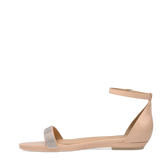 Haley Sandal - Sand Patent Rhinestone